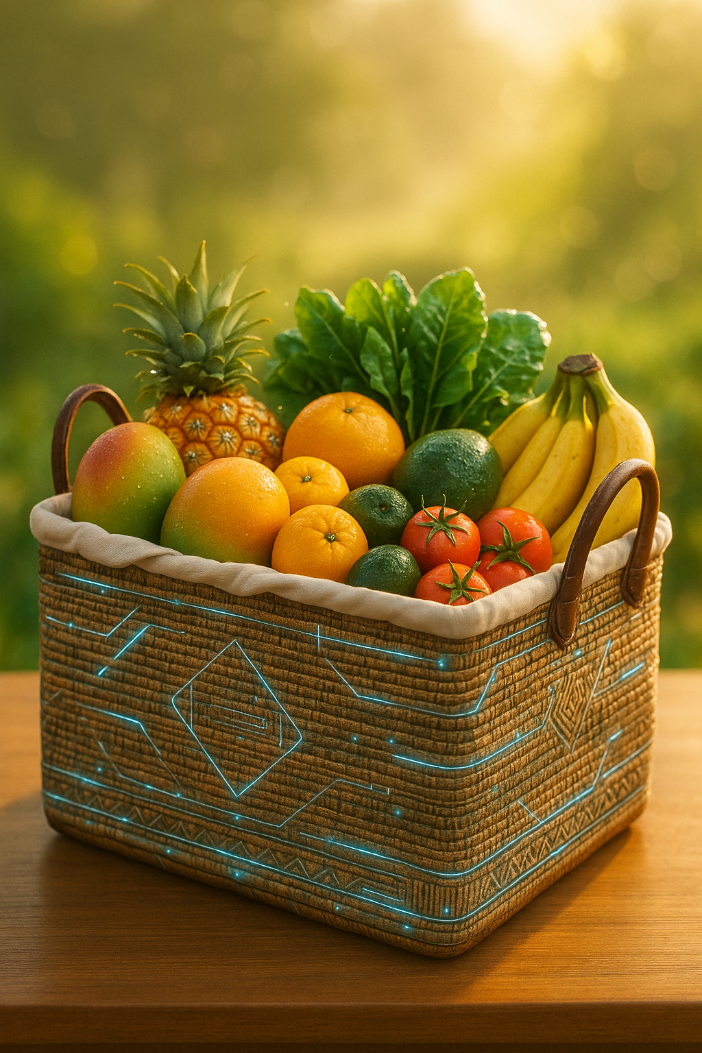 Fresh fruits and vegetables